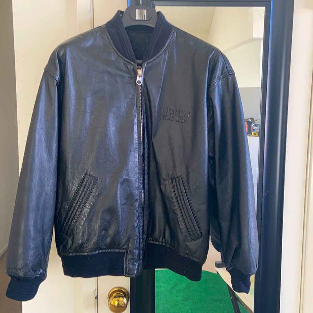 Vintage Levis Reversible Leather Jacket